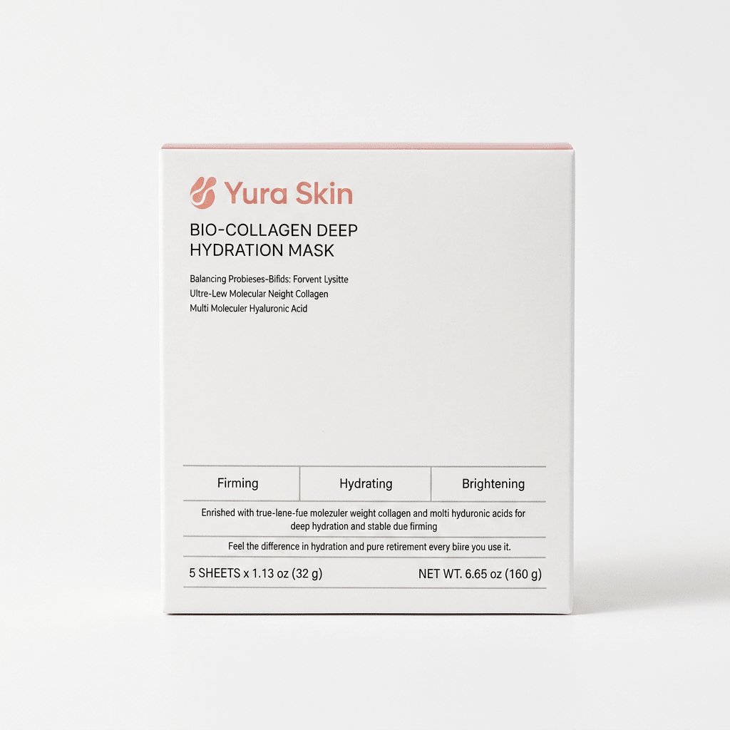Collagen Deep Hydration Sheet Mask - 50g - Yura Skin