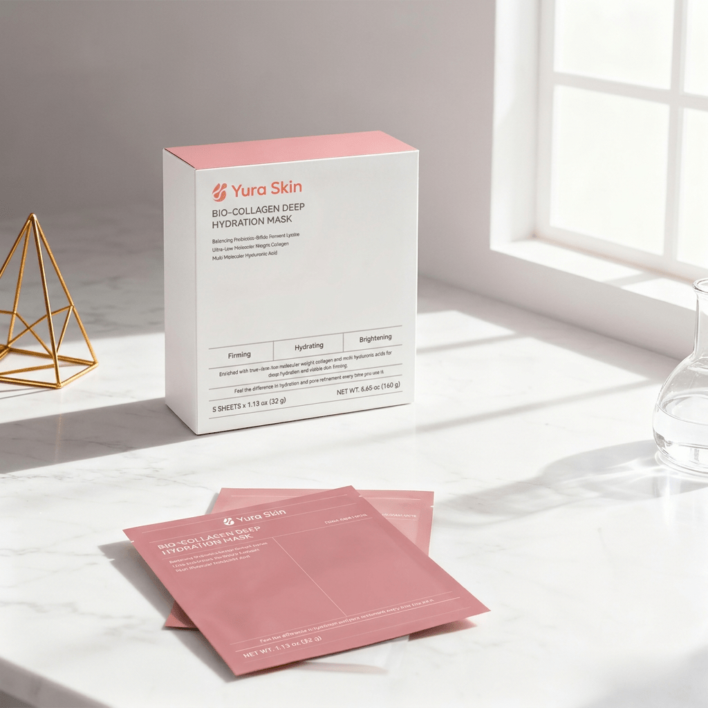 Collagen Deep Hydration Sheet Mask - 50g - Yura Skin