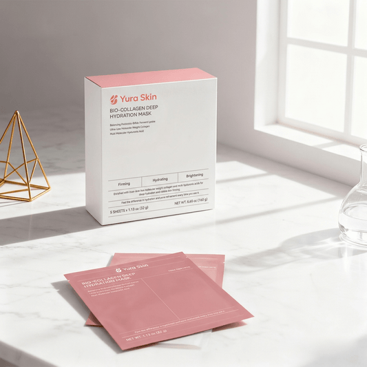 Collagen Deep Hydration Sheet Mask - 50g - Yura Skin