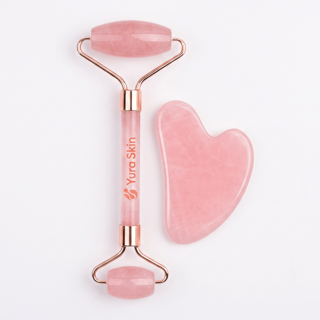 Jade Roller & Gua Sha Tool - 110g - Yura Skin