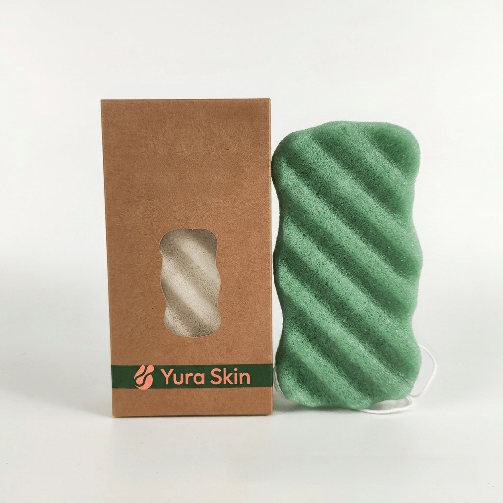 Konjac Facial Sponge - 120mm - Yura Skin
