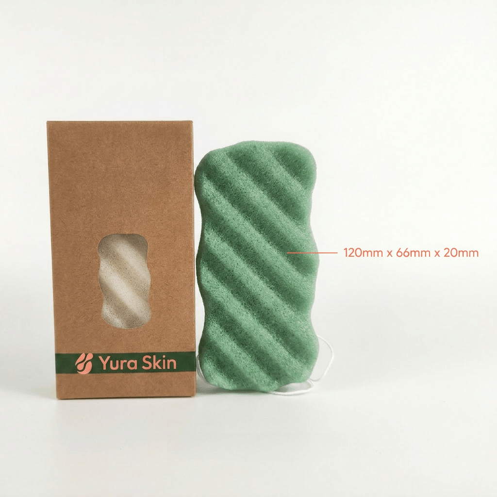 Konjac Facial Sponge - 120mm - Yura Skin